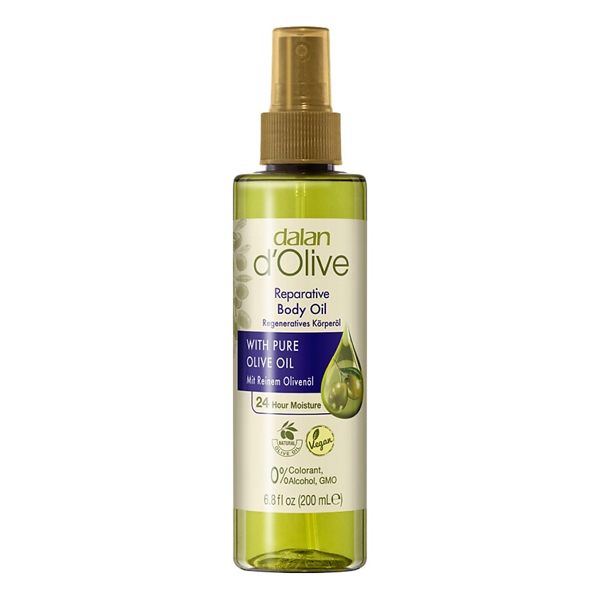 Dermoviva baby olive massage oil. 200 ml. dabur. масло массажное с оливковым маслом, детское. дабур