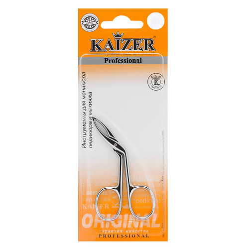 KAIZER Ножницы-пинцет для бровей пинцет для бровей kaizer прямой матовый