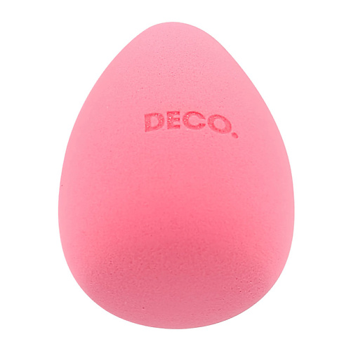 DECO. Спонж для макияжа BASE & CORRECT срезанный без латекса спонж для макияжа deco base с силиконом