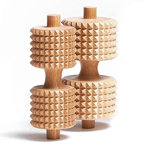 BACKWOOD Комплект массажных роликов backwood блок для йоги деревянный