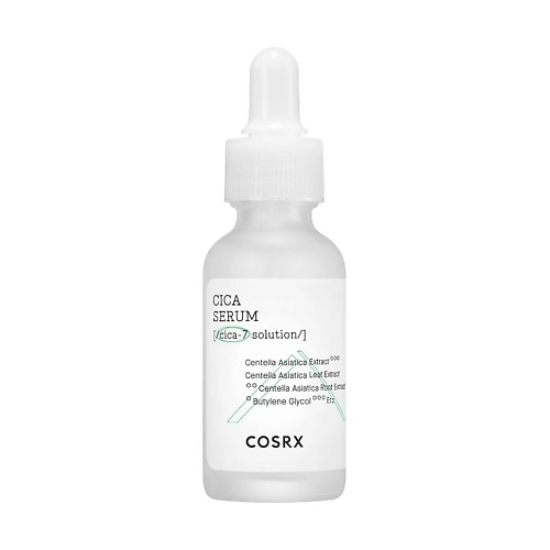 COSRX Успокаивающая сыворотка для лица с экстрактом центеллы азиатской Pure Fit Cica Serum 30.0 сыворотка для лица cosrx с кислотами и витамином c 30мл