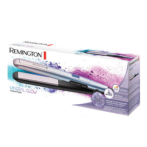 REMINGTON Выпрямитель S5408 E51 Mineral Glow remington выпрямитель для волосpro ion straight s7710