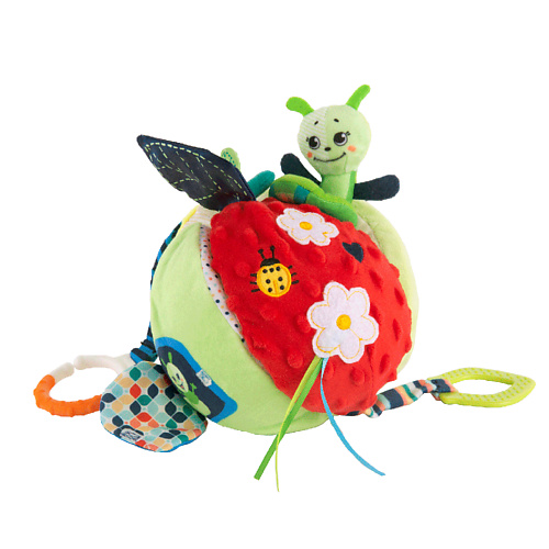 подвес HAPPY SNAIL Развивающая игрушка-подвес  Волшебное яблоко развивающая игрушка happy snail гусеница мари