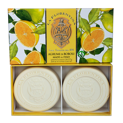 LA FLORENTINA Набор мыла  Citrus / Цитрус 1.0 подарочный набор mrborodach для влажного бритья помазок чаша для мыла и крема держатель