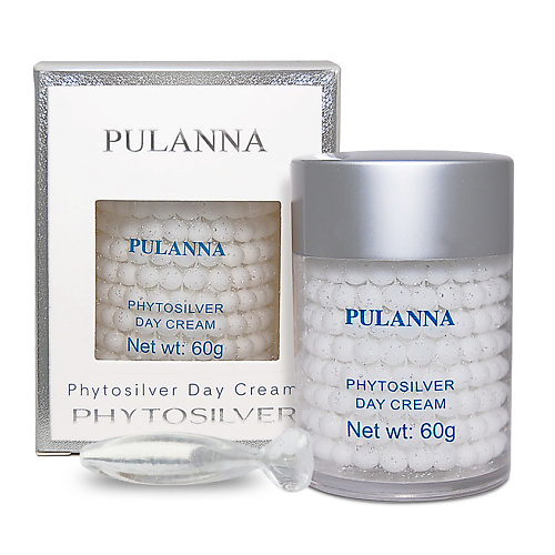 PULANNA Дневной крем с Био-Серебром - Phytosilver Day Cream 60.0 лосьон vitateka огуречный с серебром 100 мл