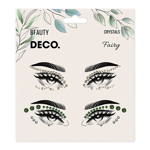 DECO. Кристаллы для лица и тела FLORAL by Miami tattoos (Fairy) coach floral 30