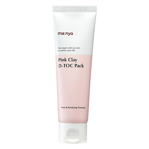 MA:NYO Маска для лица Pink Clay D-TOC Pack 75 babor крем маска для умывания с глиной cleanformance clay multi cleanser 50 мл