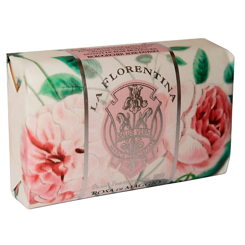 LA FLORENTINA Мыло Rose of May. Майская роза 200.0 набор подарочный la florentina флорентийский ирис и лаванда