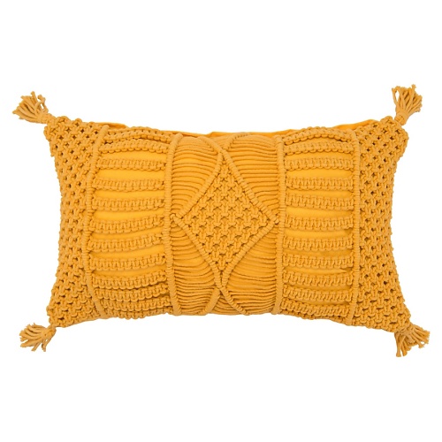 TKANO Чехол на подушку макраме Ethnic чехол на подушку самойловский текстиль 50 х 70 см на молнии стеганый 764551
