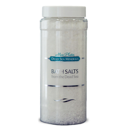 MON PLATIN Натуральная Соль Мёртвого моря белая 500 соль для ванн mon platin bath salt 500 г