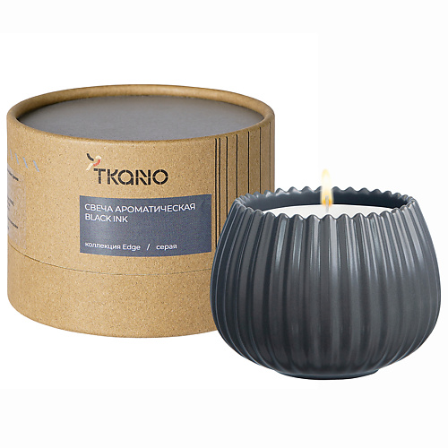 TKANO Свеча ароматическая Black Ink 200 tkano свеча декоративная из коллекции edge 10 5 см 0 75