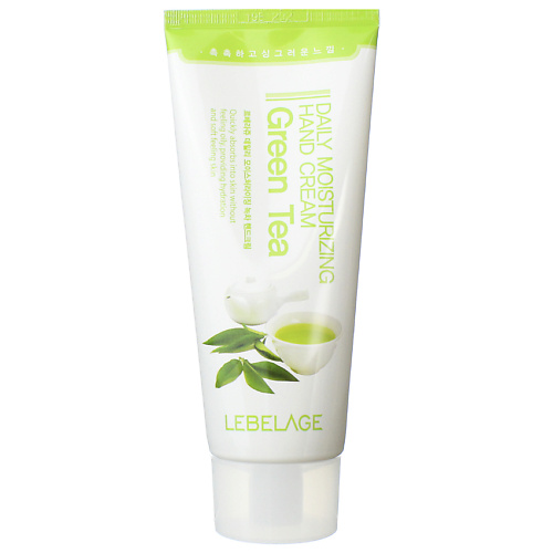 фото Lebelage крем для рук с зеленым чаем увлажняющий moisturizing hand cream green tea 100