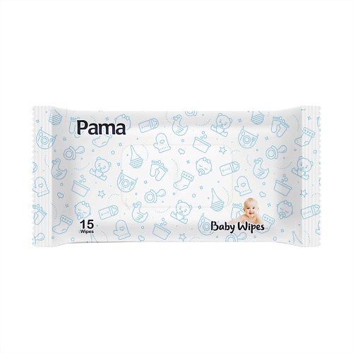 PAMA Влажные салфетки детские 15 pamperino детские влажные салфетки для новорожденных 56