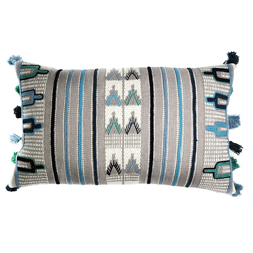 TKANO Чехол на подушку с этническим орнаментом чехол на подушку самойловский текстиль 50 х 70 см на молнии стеганый 764551