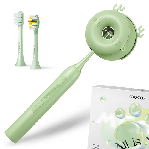 SOOCAS Электрическая зубная щетка Soocas D3 (Ростест), со стерилизатором, 4 режима чистки щетка зубная электрическая pro500 crossaction 3756 с зарядным устройством 3757 oral b орал би