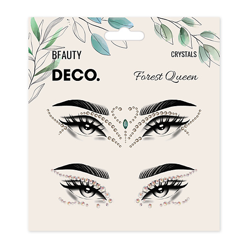 DECO. Кристаллы для лица и тела FLORAL by Miami tattoos (Forest Queen) coach floral 30