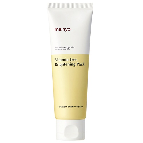 MA:NYO Осветляющая ночная маска Vitamin Tree Brightening Pack 75 beauty formulas маска для лица для сияния с витамином с brightening vitamin c facial mask