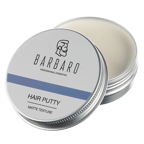 BARBARO Матовая паста для укладки волос 20.0 barbertime глина для укладки волос матовая