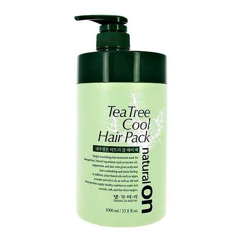 Маска для волос DAENG GI MEO RI Маска для волос TEA TREE с маслом чайного дерева daeng gi meo ri маска для волос с маточным пчелиным молочком 150 мл