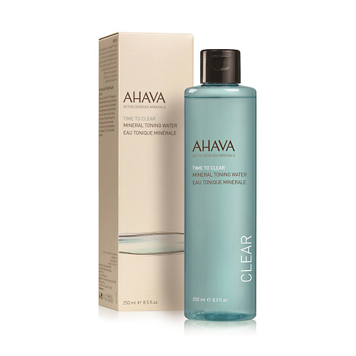 AHAVA Time To Clear Минеральный тонизирующий лосьон 250.0 spa treatment лосьон для интенсивного увлажнения spabso water clear lotion 100 0