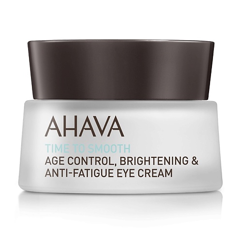 AHAVA Time To Smooth Крем для век замедляющий возрастные изменения 15 универсальный увлажняющий крем для глаз от темных кругов отеков и морщин dark circle eye cream 3360 15 мл