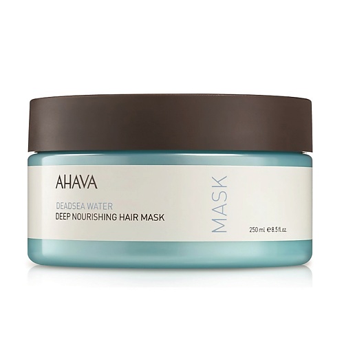 AHAVA Deadsea Water Интенсивная питательная маска для волос 250.0 питательная маска для волос с маслами авокадо и оливы