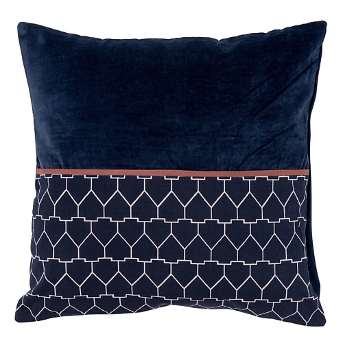 TKANO Чехол на подушку из хлопкового бархата с принтом чехол на подушку самойловский текстиль 50 х 70 см на молнии стеганый 764551