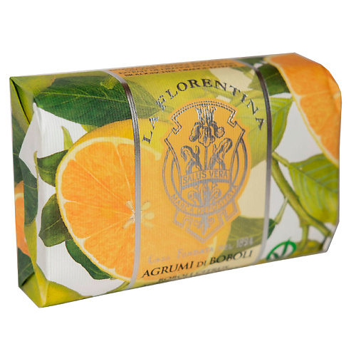 LA FLORENTINA Мыло Citrus. Цитрус. Серия 200 200.0 la florentina мыло натуральное цитрус citrus 200 г