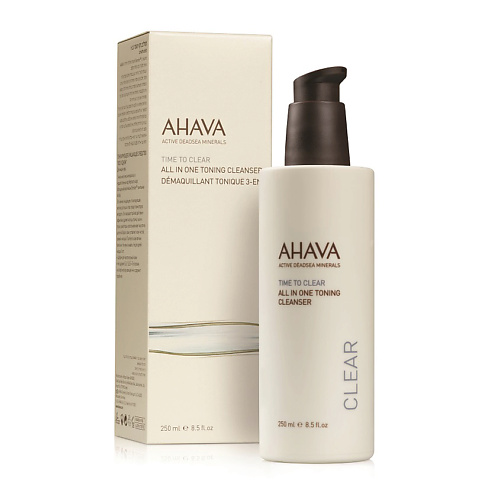AHAVA Time To Clear Тонизирующее очищающее средство «все в одном» 250.0 крем для лица ahava time to hydrate увлажняющий 50 мл