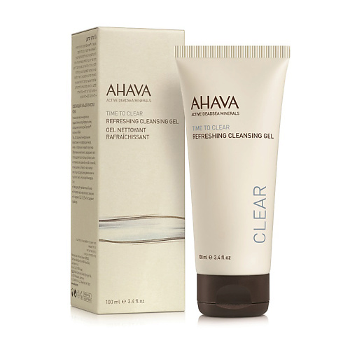 AHAVA Time To Clear Освежающий гель для очищения кожи 100.0 ahava time to smooth омолаживающая эссенция выравнивающая тон кожи 100 0