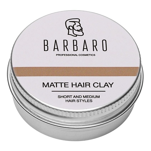 BARBARO Текстурирующая глина для волос 20.0 мрамор и глина