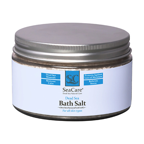 SEACARE Расслабляющая соль Мертвого Моря для ванны с восстанавливающим и успокаивающим эффектом 300 finnlux соль для ванны морская натуральная 1000