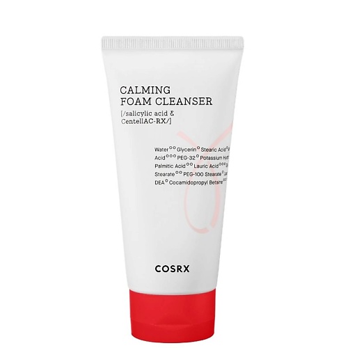 COSRX Пенка для умывания для проблемной кожи AC Collection Calming Foam Cleanser 125.0 cosrx увлажняющая сыворотка для лица с экстрактом прополиса full fit propolis light ampoule 30