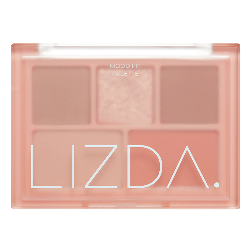 Палетки для лица LIZDA Палетка теней для век Mood Fit Palette