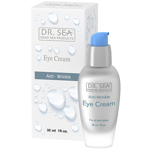 DR. SEA Крем для глаз омолаживающий с витамином B5 и минералами Мертвого моря 30.0 seacare омолаживающее молочко для рук с минералами мертвого моря гиалуроновой кислотой и маслами 150