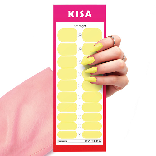KISA.STICKERS Пленки для маникюра Limelight kisa stickers пленки для педикюра snow leo