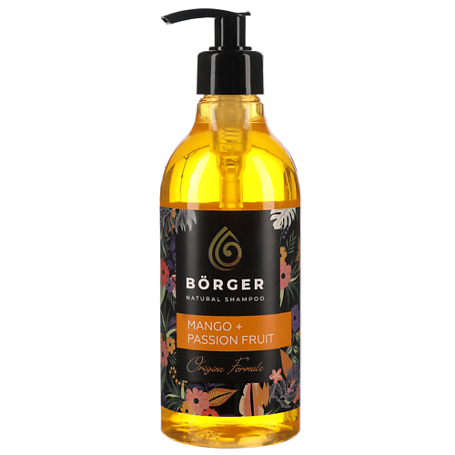 BORGER Шампунь для волос с манго и маракуйя 400 шампунь с маслами облепихи и манго