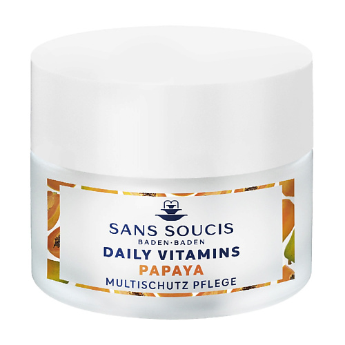 фото Sans soucis baden·baden крем витаминизирующий "мульти-защитный уход" с экстрактом папайи 50