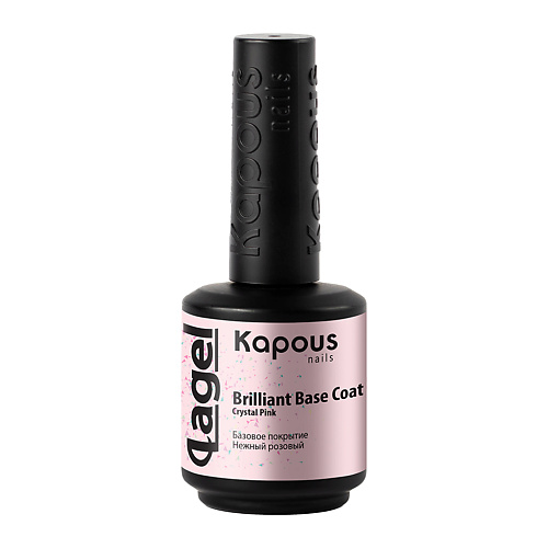 KAPOUS Базовое покрытие прозрачное «Lagel» pink up базовое покрытие для укрепления и восстановления поврежденных ногтей beauty sos damage nails