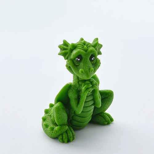SKUINA Мыло ручной работы Дракон зеленый 40 skuina мыло ручной работы очная композиция из роз в коробке 250