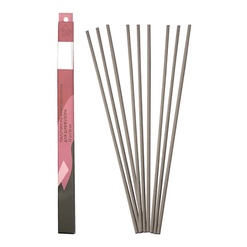 ARIDA HOME Набор фибровых палочек для аромадиффузора, серый, 20 см. 1 палочка фибровая для аромадиффузора красная 0 3х0 3х25 см