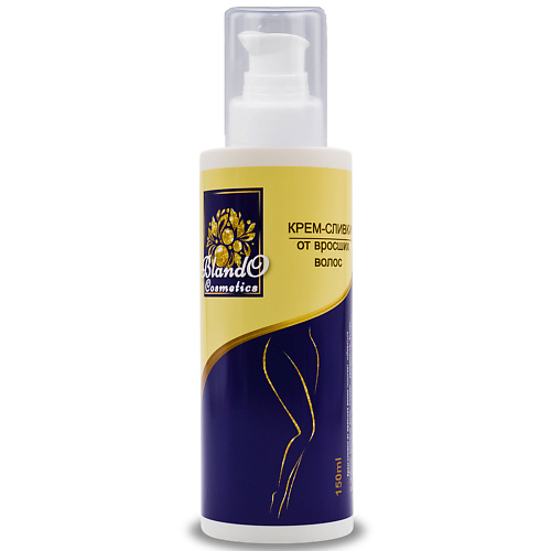 BLANDO COSMETICS Крем-сливки против вросших волос с AHA кислотами/от вросших волос 150