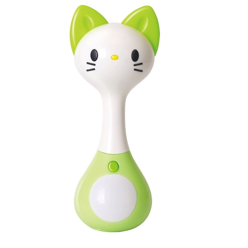 цена Интерактивная игрушка ND PLAY Музыкальная игрушка-погремушка Веселый котенок