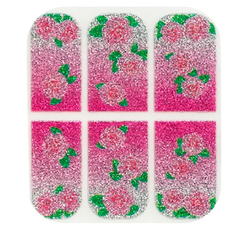 IRISK Пленки для ногтей для экспресс-маникюра на клеевой основе Effect Nails kisa stickers пленки для маникюра lunar pink