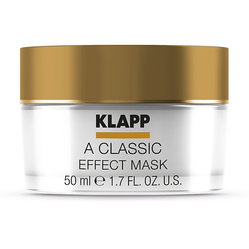 KLAPP COSMETICS Эффект-маска для лица A CLASSIC Effect Mask 50.0 тоник с pha klapp core purify multi level performance cleansing 200 мл