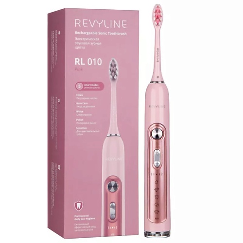 REVYLINE Электрическая звуковая зубная щетка Revyline RL 010 oral b электрическая зубная щетка vitality d12 513 3d white тип 3709