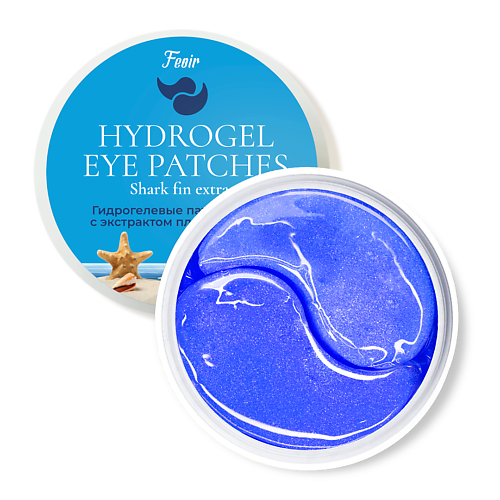 FEOIR Премиальные гидрогелевые патчи для глаз 60 bio aqua гидрогелевые патчи для глаз с пептидом голубой меди минералами витаминами антиоксидантами