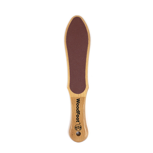 WOODFOOT Терка для ног, пилка педикюрная, щетка для стоп, скребок для пяток педикюрная терка tagger с деревянной ручкой и покрытием