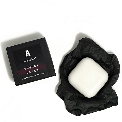 AROMAGEN Парфюмированное мыло CHERRY BLACK 90 aromagen парфюмированное мыло sunset glow 90 0