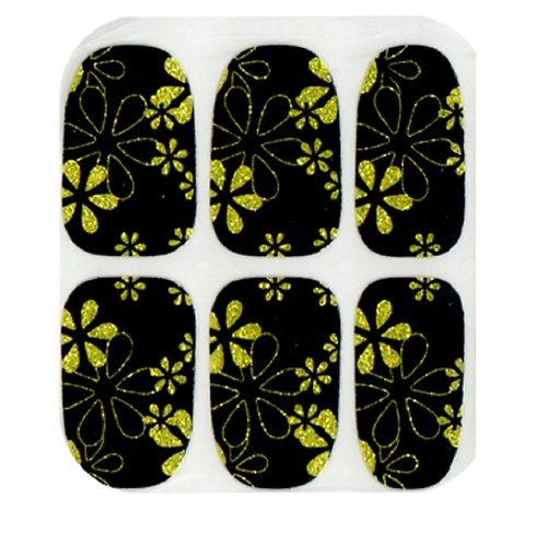 IRISK Пленки для ногтей для экспресс-маникюра на клеевой основе Effect Nails kisa stickers пленки для педикюра basil